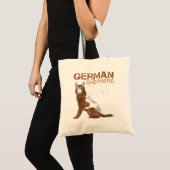 German Shepherd Vater Owner Schäfer German Dog Lov Tragetasche (Vorderseite (Produkt))