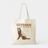German Shepherd Vater Owner Schäfer German Dog Lov Tragetasche (Rückseite)