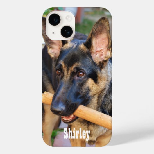 German Shepherd von Shirley Taylor Case-Mate iPhone Hülle (Rückseite)