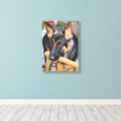 German Shepherd von Shirley Taylor Leinwanddruck (Insitu (Holzboden))