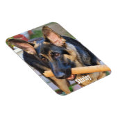 German Shepherd von Shirley Taylor Magnet (Rechte Seite)