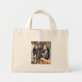 German Shepherd von Shirley Taylor Mini Tote Bag Stoffbeutel (Vorne)