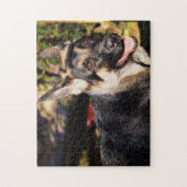 German Shepherd von Shirley Taylor Puzzle (Vertikal)