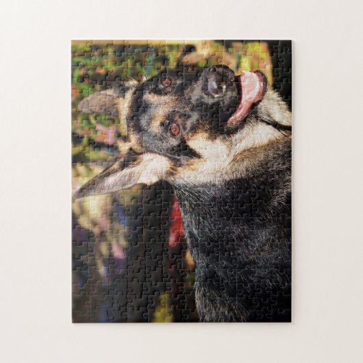 German Shepherd von Shirley Taylor Puzzle (Vertikal)