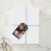 German Shepherd Weihnachtsfeiertage Geschenkanhänger (Mit Garn)