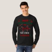 German Shepherd Weihnachtsmannmütze Funny UGLY Chr T-Shirt (Vorne ganz)