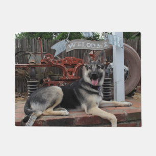 German Shepherd Welcome Doormat Fußmatte