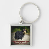 German Shepherd Witch Dog Schlüsselanhänger (Vorne)