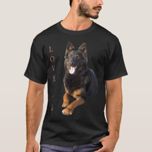 German Shepherd Women Men Kids Love Dog Mom Dad T-Shirt