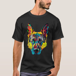 German Shepherd Zuhause Big Dog Guard T-Shirt