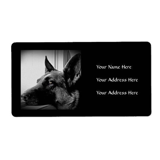 German Shepherds Address Labels (Vorne)