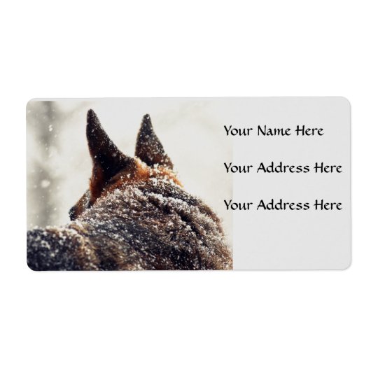 German Shepherds Address Labels (Vorne)