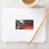 German Shepherds Address Labels Adressaufkleber (Insitu)