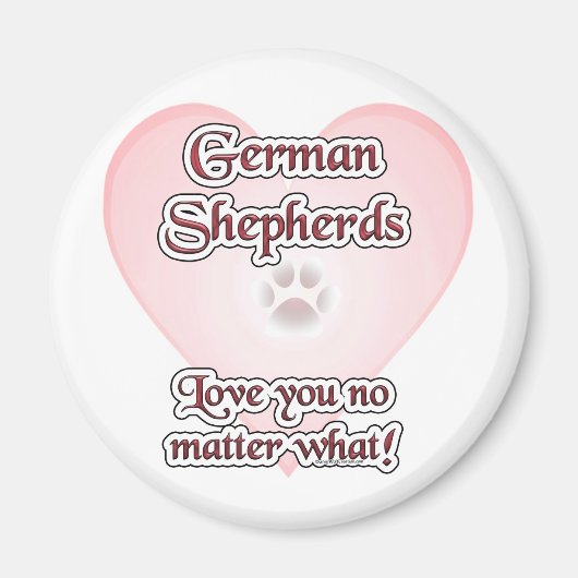 German Shepherds Liebe You No Matte... - Magnet (Vorne)