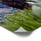 German Shepherds Three - Starry Night Poster (Ecke)