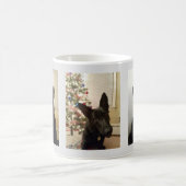 German Shepherds Welpen Weihnachten und Neues Jahr Kaffeetasse (Mittel)
