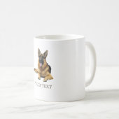 German Sherpherd Kaffeetasse (VorderseiteRechts)