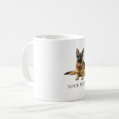 German Sherpherd Kaffeetasse (Vorderseite Links)