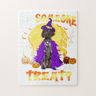 German Shorthair Dog Pointer Halloween Did Someone Puzzle