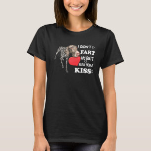 German Shorthair Pointer I Didnt Furz Joke Valenti T-Shirt