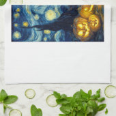 German Shorthaired Pointer 1 Cute Dog Halloween Ja Geschirrtuch (Gefaltet)