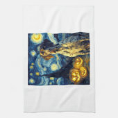 German Shorthaired Pointer 1 Cute Dog Halloween Ja Geschirrtuch (Vertikal)