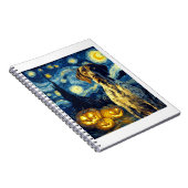 German Shorthaired Pointer 1 Cute Dog Halloween Ja Notizblock (Rechte Seite)