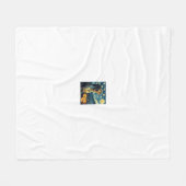 German Shorthaired Pointer 2 Cute Dog Halloween Ja Fleecedecke (Vorderseite (Horizontal))