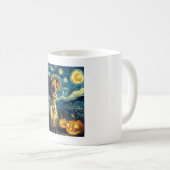 German Shorthaired Pointer 2 Cute Dog Halloween Ja Kaffeetasse (VorderseiteRechts)