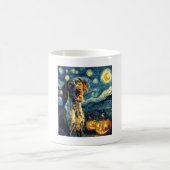 German Shorthaired Pointer 2 Cute Dog Halloween Ja Kaffeetasse (Mittel)