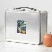 German Shorthaired Pointer 2 Cute Dog Halloween Ja Metall Brotdose (Beispiel)