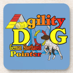 German Shorthaired Pointer Agility Getränkeuntersetzer
