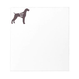 GERMAN SHORTHAIRED POINTER BFF NOTIZBLOCK