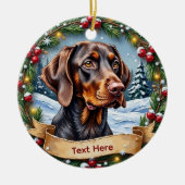 German Shorthaired Pointer Christmas Ornament (Vorne)