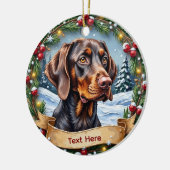 German Shorthaired Pointer Christmas Ornament (Links)