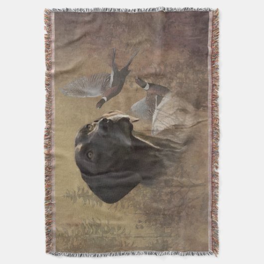 German Shorthaired Pointer , Deutsch Kurzhaar Decke (Vorderseite Vertikal)