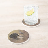 German Shorthaired Pointer , Deutsch Kurzhaar Tape Getränkeuntersetzer (Seite)