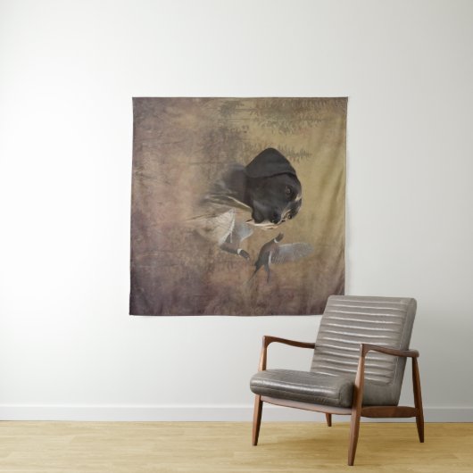 German Shorthaired Pointer , Deutsch Kurzhaar Tape Wandteppich (Beispiel (Horizontal))