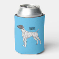 German Shorthaired Pointer dog cartoon
