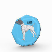 German Shorthaired Pointer dog cartoon Fotoblock (Links)