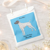 German Shorthaired Pointer dog cartoon Geschenktütchen (Ausgeschnitten)
