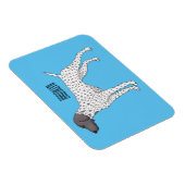 German Shorthaired Pointer dog cartoon Magnet (Rechte Seite)