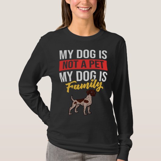 German Shorthaired Pointer Dog Puppies Owner 1 T-Shirt (Vorderseite)
