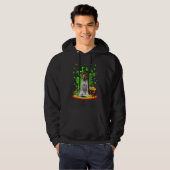 German Shorthaired Pointer Dog Shamrock St Patrick Hoodie (Vorne ganz)