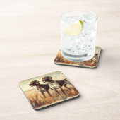 German Shorthaired Pointer Getränkeuntersetzer (Rechte Seite)