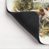 German Shorthaired Pointer ,hunting Mousepad (Ecke)