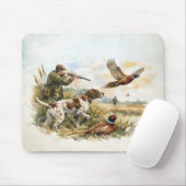 German Shorthaired Pointer ,hunting Mousepad (Mit Mouse)