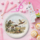 German Shorthaired Pointer ,hunting Pappteller (Party)