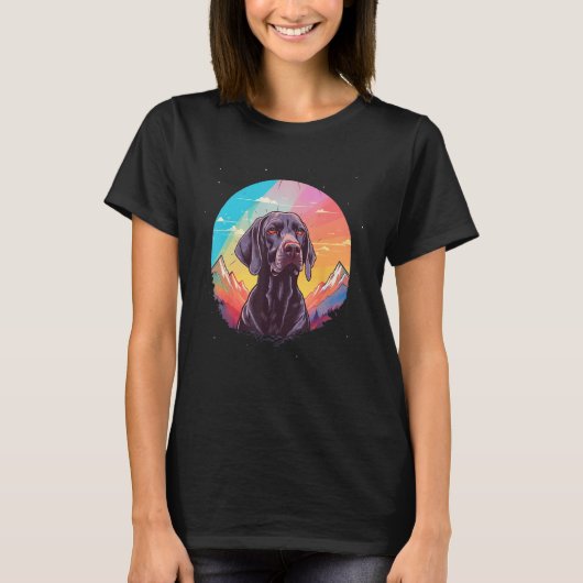 German Shorthaired Pointer Men Women Kids T-Shirt (Vorderseite)
