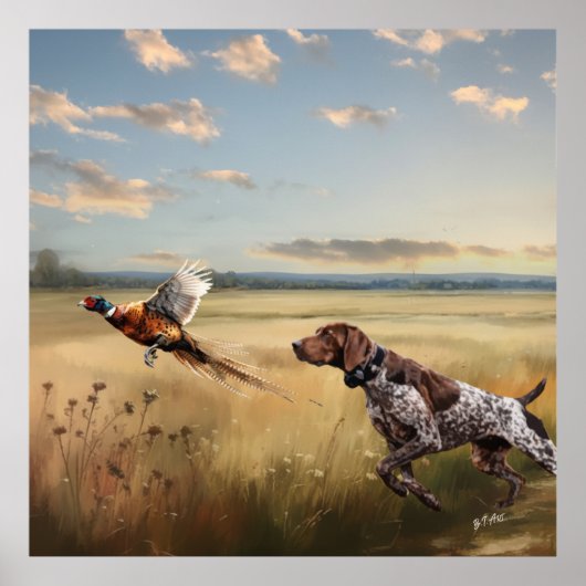  German Shorthaired Pointer  Poster (Vorne)